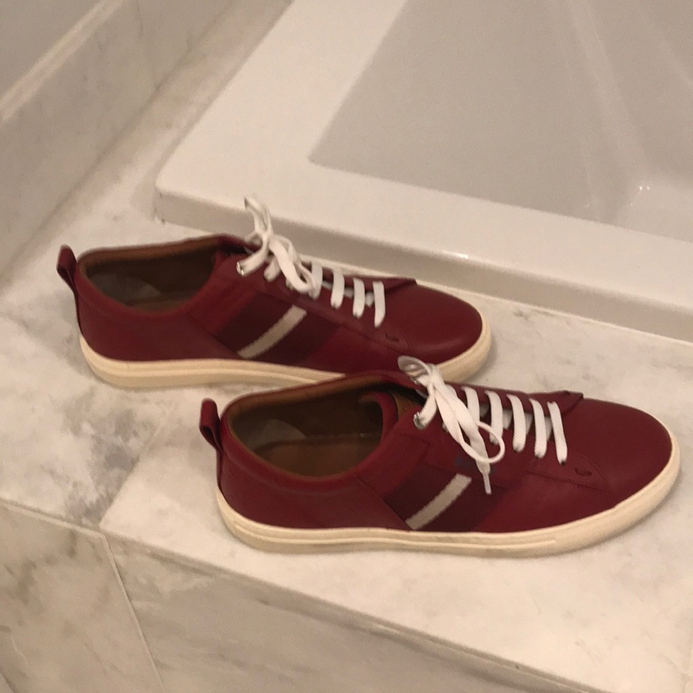 Bally Helvio Men’s Leather Low Top Sneaker